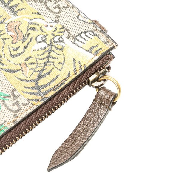 GUCCI Authentic Brown Leather Clutch Bag - Picture 6 of 11